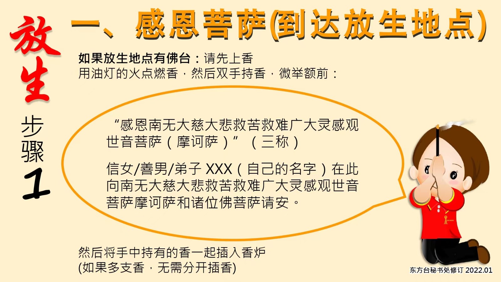 最新放生仪式及流程【附图解】(图13)